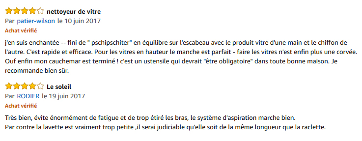 avis nettoyeur de vitres lesoleil