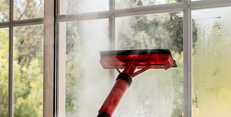Nettoyeur de vitre à la vapeur